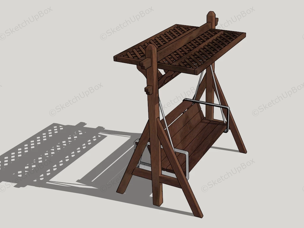 Arbor Swing With Stand sketchup model preview - SketchupBox