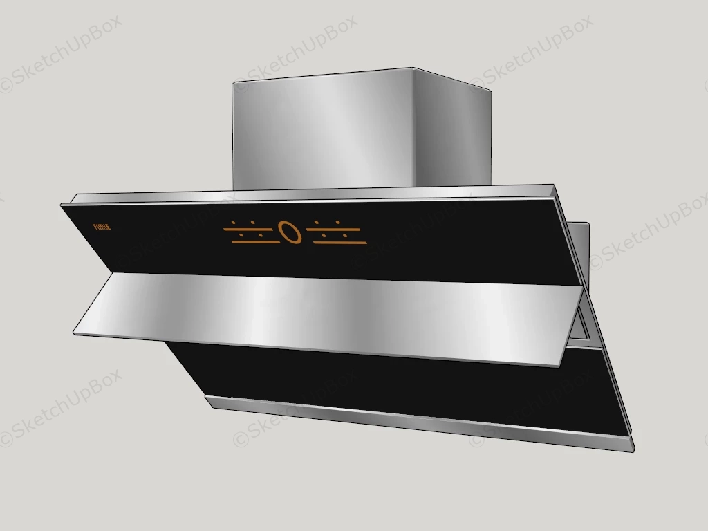 Fotile Range Hood sketchup model preview - SketchupBox