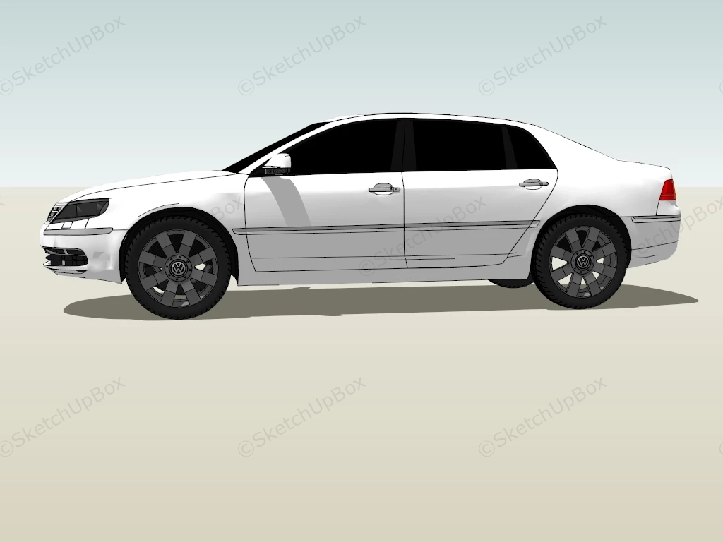 Volkswagen Phaeton GP3 sketchup model preview - SketchupBox