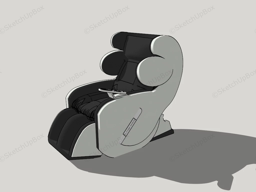 Fuji Massage Chair sketchup model preview - SketchupBox