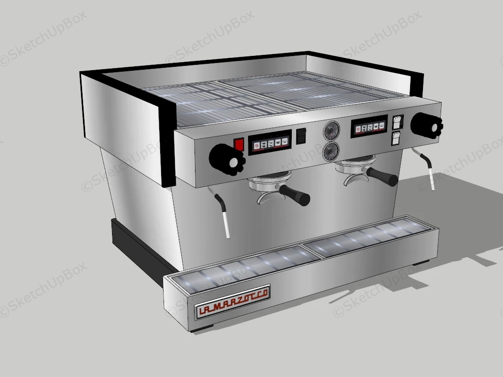 La Marzocco Coffee Machine sketchup model preview - SketchupBox