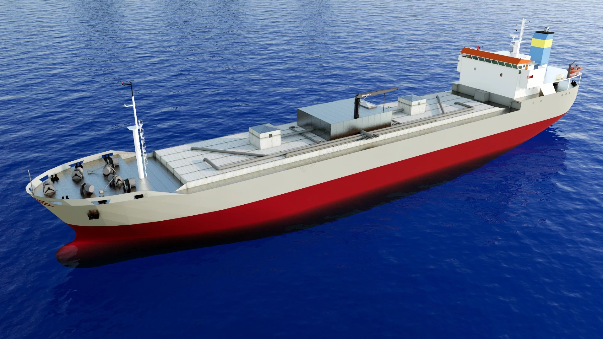 Cement Carrier Vessel sketchup model preview - SketchupBox