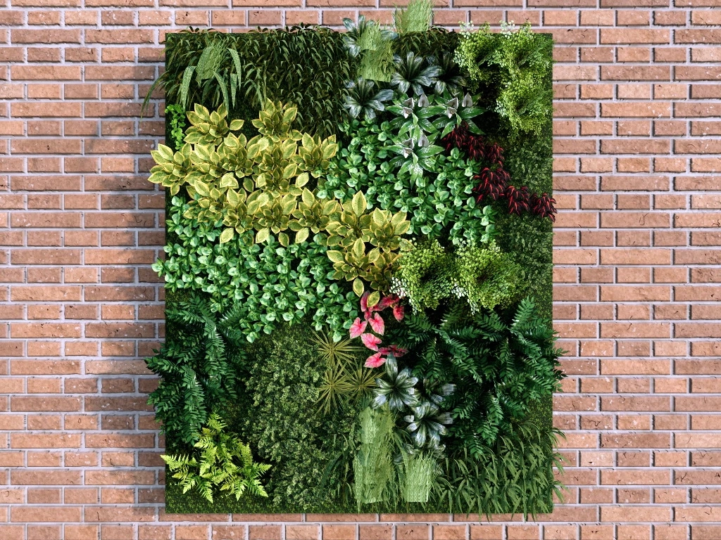 Vertical Garden Panel sketchup model preview - SketchupBox