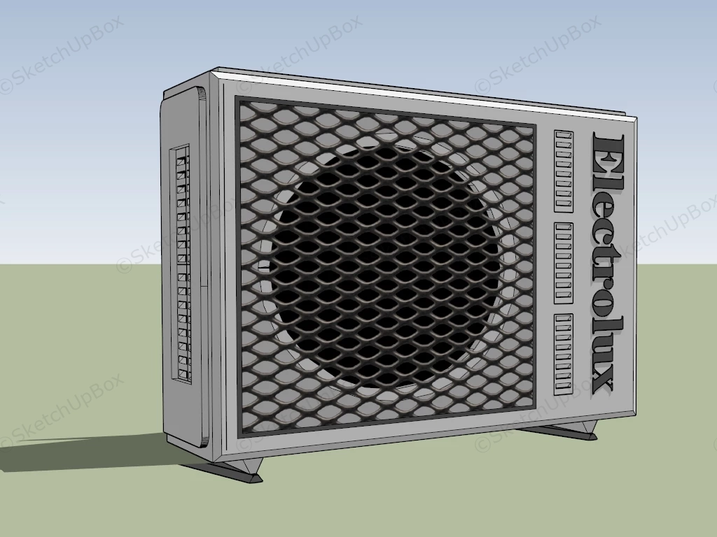 Electrolux Air Conditioner sketchup model preview - SketchupBox