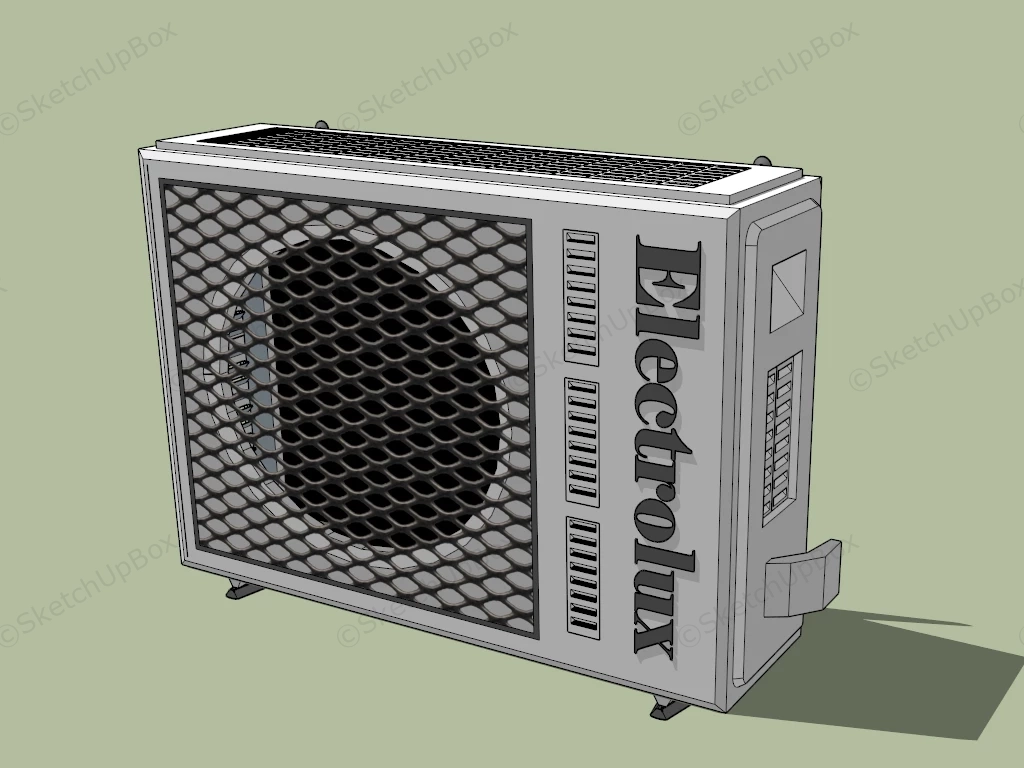 Electrolux Air Conditioner sketchup model preview - SketchupBox