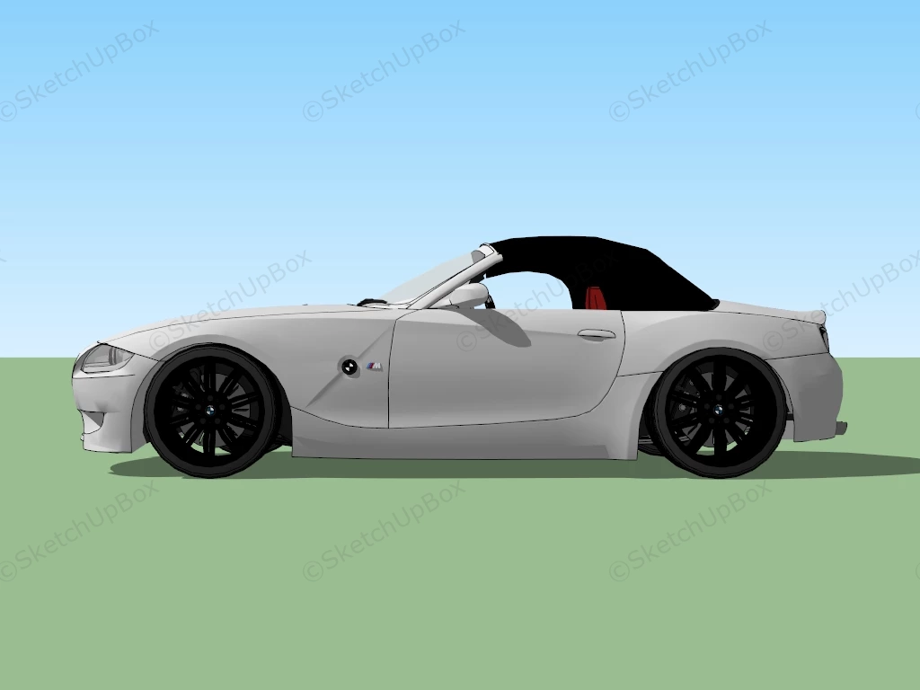 BMW Z4 Roadster sketchup model preview - SketchupBox