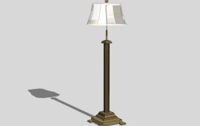 Floor Lamps SketchUp 3D Model .skp File Download - SketchupBox