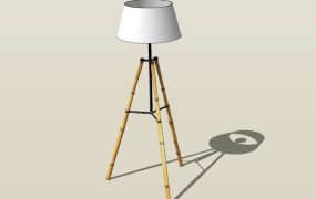 Floor Lamps SketchUp 3D Model .skp File Download - SketchupBox